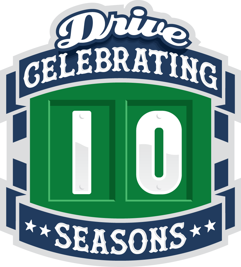 Greenville Drive 2015 Anniversary Logo iron on transfers for T-shirts